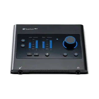 PreSonus Quantum Es 2 Usb-C Audio Interface, 2x2, With Auto Gain, Instrument Input Co-developed With Fender, And 6-Month Studio One+ Membership