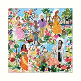 EeBoo Pztpot Poet's Garden-Puzzle Für Erwachsene, 1000 Teile, Recycelter Karton, Der Garten Der Dichter,
