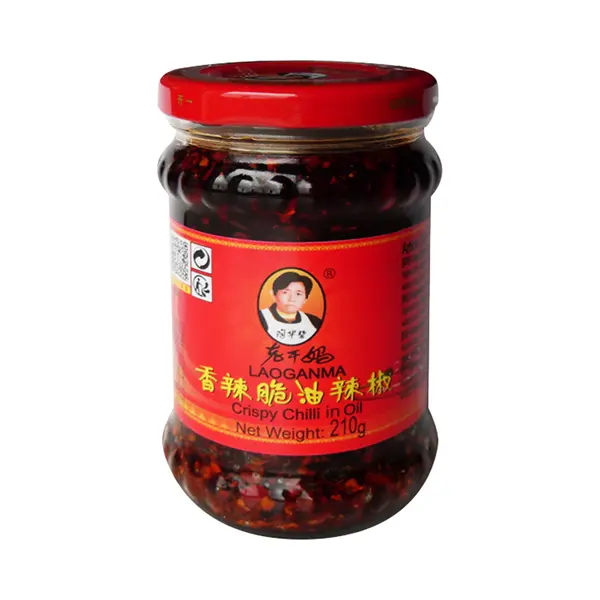 Lao Gan Ma Crispy Chili In Olie 210 G thumbnail