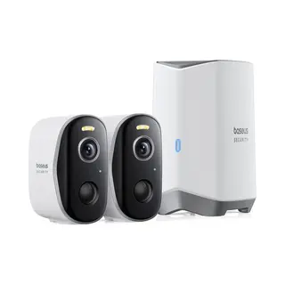Baseus N1+ Outdoor Camera 2K 2Cam Kit S0TY002131