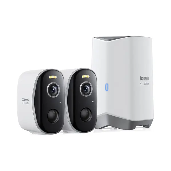Baseus N1+ Outdoor Camera 2K 2Cam Kit S0TY002131 thumbnail