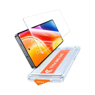 Torras Install Master 9H Tempered Glass Geschikt Voor Samsung Galaxy S25 Ultra - Screen Protector Met Frame - Gemakkelijke Installatie - Volledig