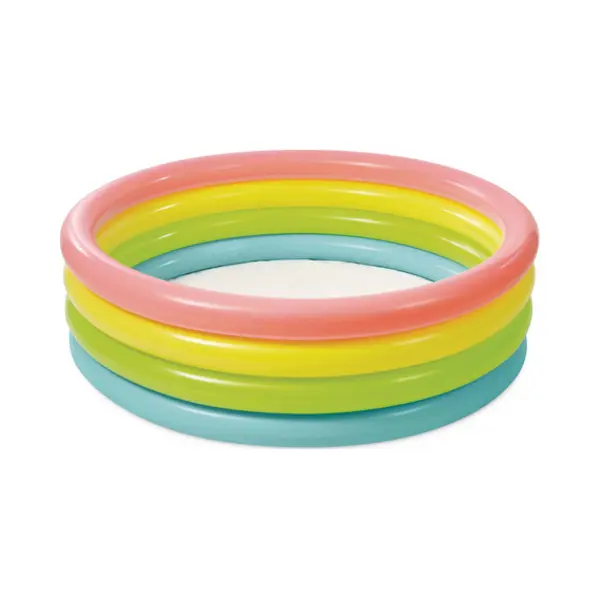Intex Sunset Glow Pool Kinderpool Aufblasbarer Pool thumbnail
