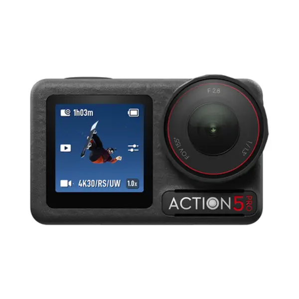 Dji Osmo Action 5 Pro Actionsport-Kamera 40 Mp 4K Ultra Hd Cmos 25,4 / 1,3 mm (1 / 1.3") Wlan 146 g thumbnail