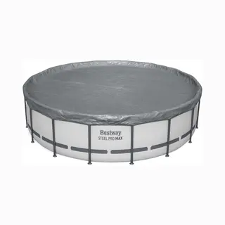 Bestway Premium Ronde Zwembadafdekking voor Bovengrondse Zwembaden van 4,88 m