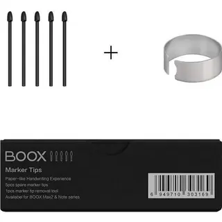 Onyx Boox Stylus Tips For Pen Plus / Pen2 Pro / Triangle Pen, Stylus Zubehör, Schwarz