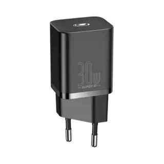 Baseus CCSUPJ01 oplader voor mobiele apparatuur Universeel Zwart Ac Snel opladen Binnen