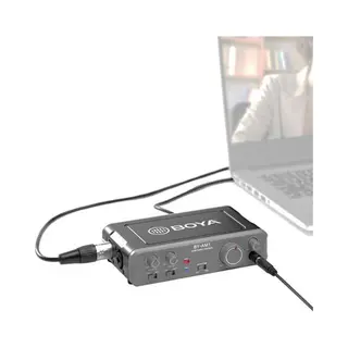 Boya Dual-Channel Audio Interface, Mikrofon