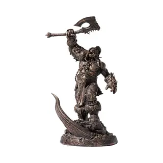 Blizzard World Of Warcraft Grommash Hellscream Statue