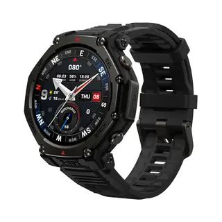 Amazfit T-rex 3 Pro 3,35 cm (1.32") Amoled 44 mm Digitaal 466 x 466 Pixels Touchscreen Zwart Wifi Gps