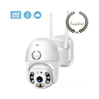Fuegobird - Full Hd 1080P Wifi Smart Bewakingscamera - Ptz Ip Camera - IP66 Waterdicht - Wit