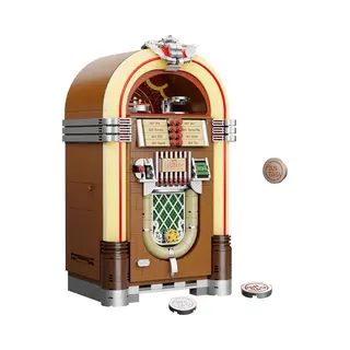 Pantasy 85020 Classi Retro Jukebox Bouwset | Mega Icons Creator Modelbouw | Console Computer Constructie Educatief Speelgoed Bouwpakketten Voor