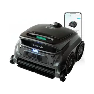 Wybot B1 Draadloze Zwembadrobot Volledige Reiniging, Randborstels 120 Min Gebruiksduur