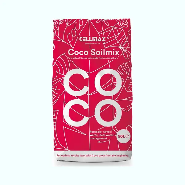 Cellmax Kokos Potgrond 50-liter-Cocopeat - Stekgrond - Duurzaam thumbnail