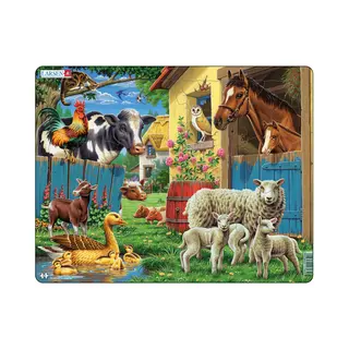 Larsen Maxi Dieren Boerderijdieren 23 stukjes