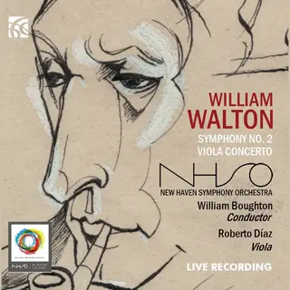 Outhere New Haven Symphony Orchestra, William Boughton - Walton, Symphony No. 2 | Viola Concerto (Cd)