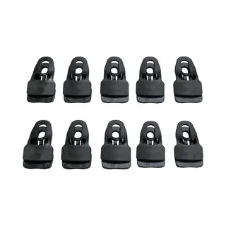 Esvo Doekklem Quick Clip - Platte Zeilklem Van Nylon - 10 Stuks