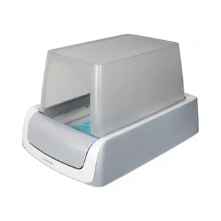PetSafe ScoopFree Covered Self-Cleaning Cat Litter Box, Second Generation - No Scooping, Privacy, Health Monitoring