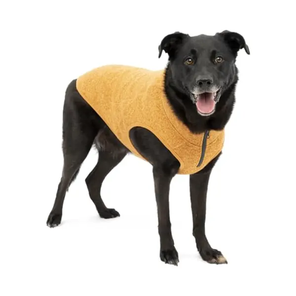 Kurgo Core Dog Sweater, Year-Round Sweater For Dogs, Dog Fleece Vest, Knit Fleece Pet Jacket, Fleece Lining, Lightweight, Zip Opening For Harness, thumbnail