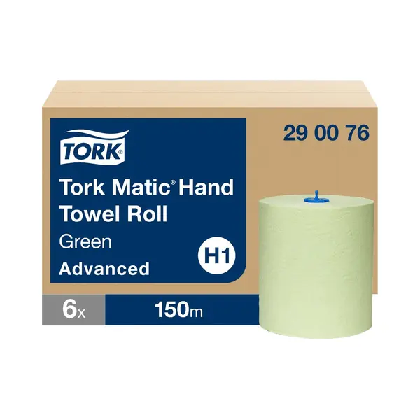 Tork 290076 papieren handdoek Papier Groen 150 m thumbnail