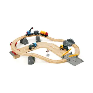 Brio Spoor en weg transportset