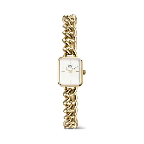 Daniel Wellington Mini Jolie Chain - Dames Horloge - Goudkleurig Met Band thumbnail
