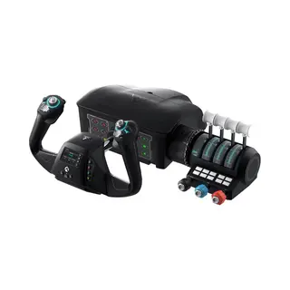 Turtle Beach VelocityOne Flight Schwarzes Usb-Flugsimulations-Analoge / Digitale Pc, Xbox One, Xbox One S, Xbox One X, Xbox Series S, Xbox Series X