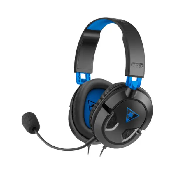 Turtle Beach Recon 50 Kopfhörer Kabelgebunden Kopfband Gaming Schwarz, Blau thumbnail
