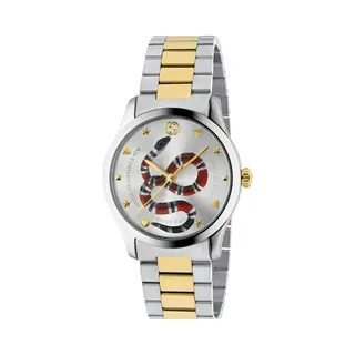 Gucci YA1264075 G-Timeless Two-Tone Men's Watch