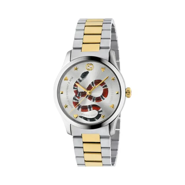 Gucci YA1264075 G-Timeless Two-Tone Men's Watch thumbnail