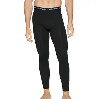 Björn Borg Thermo Onderbroek Lang - Merino Wool Blend Long John - Thermobroek - L - Zwart