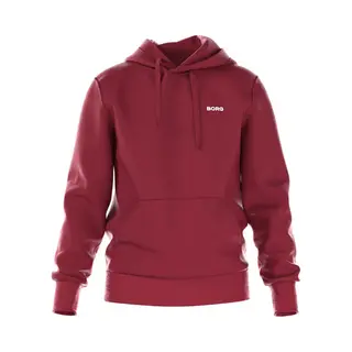 Björn Borg - Heren - Borg Essential 4 Hoodie - Rood - Maat S