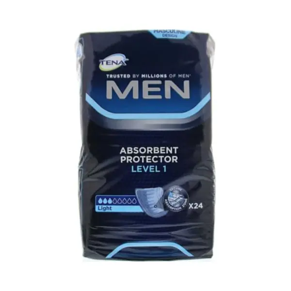 Tena Men Level 1 - Standard (Basis-Variante) - 24 Stück, Inkontinenzeinlage Für Männer thumbnail