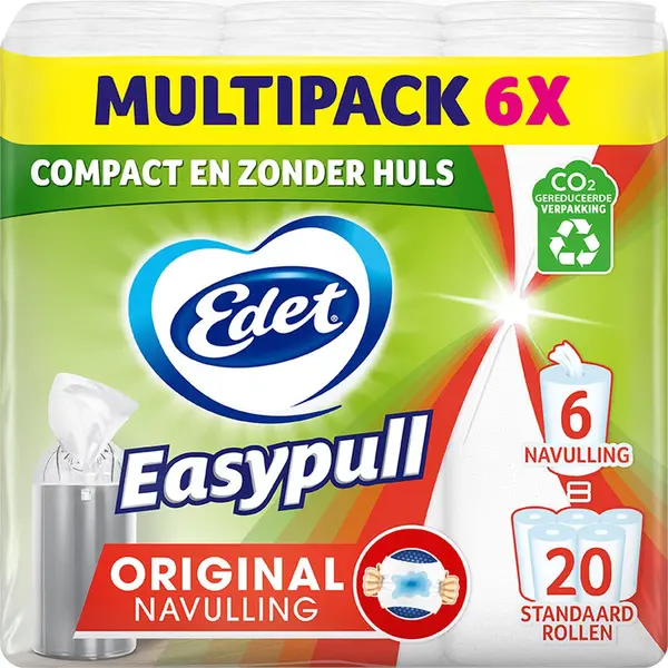 Edet Easypull Original Navulrol - 6 Stuks thumbnail