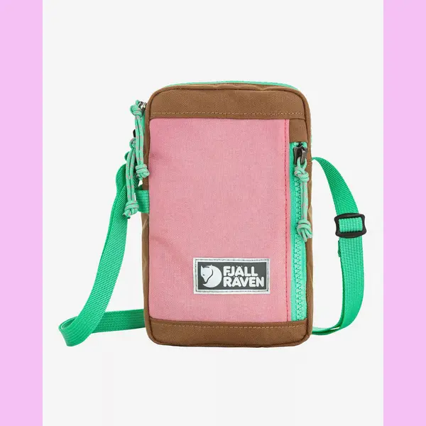 Fjällräven Vardag Pocket Small Umhängetasche 0, 8L Rosa Braun Grün thumbnail