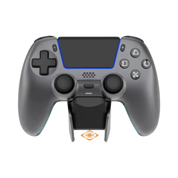 Deltaco Gaming Gam-199-Steelgray Gaming-Controller Grau, Metallisch, Stahl Bluetooth/Usb Gamepad PlayStation 5, Android, iOS thumbnail