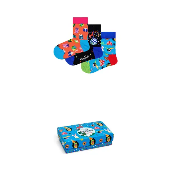 Happy Socks Kids Party Animal Giftbox - Maat 0-12M thumbnail