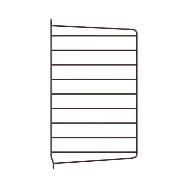 String Furniture - Wall Mount String System - Brown - Lacquered Steel - Designer Nils Strinning thumbnail