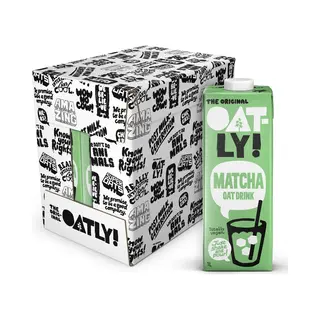 Oatly! Oatly Matcha Latte Drink - Plantaardige Haverdrank Met Vanille - 6 X 1L