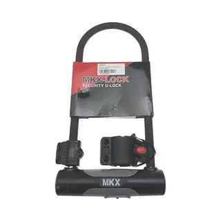 U Beugelslot Mkx 314 X 160 Mm Zonder Art Keurmerk - Met 2 Sleutel + Slothouder
