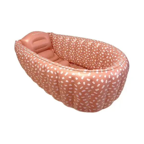 Swim Essentials 2022SE310 babyzwemband Pvc Rood, Wit Babybadje thumbnail