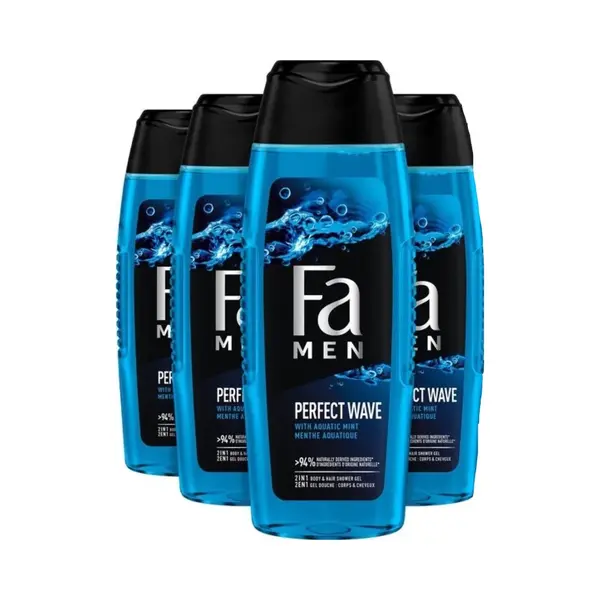 Fa Perfect Wave 2 In 1 Douchegel - 4 X 250 Ml thumbnail