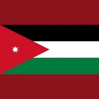 Vlaggenclub.nl Vlag Jordanië 90x150cm