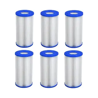 Comfortpool Filtercartridge A - Set Van 6 Zwembadfilters | Voor Intex En Bestway Filterpompen