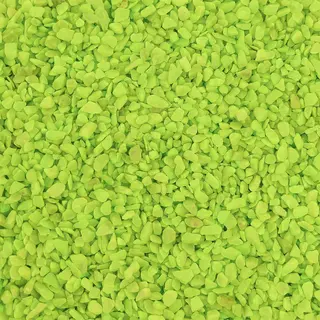 LalaShops Aquariumgrind Appel Groen / Lime - Bodembedekking Steentjes Gekleurd 4-6mm - 1KG