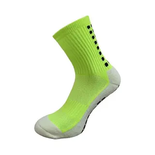 Gripsokken Voetbal Neon Geel - Sportsokken - Grip - One Size - Anti Blaren - Compressie - Prestatieverhogend - Tennis - Hardlopen - Handbal - Sporten
