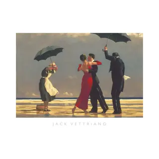 Pgm Kunstdruk Jack Vettriano - The Singing Butler 80x60cm