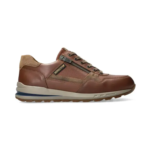 Mephisto Bradley - Heren Sneaker - Bruin - Maat 40 (Eu) 6.5 (Uk) thumbnail