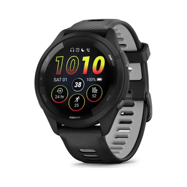 Garmin Forerunner 265 3,3 cm (1,3 ") Amoled 46 mm Digital 416 x 416 Pixel Touchscreen Schwarz Wi-Fi Gps (Satellit) thumbnail