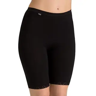 Sloggi Basic+ Lange Damesslip (1 Stuk), Zwart.